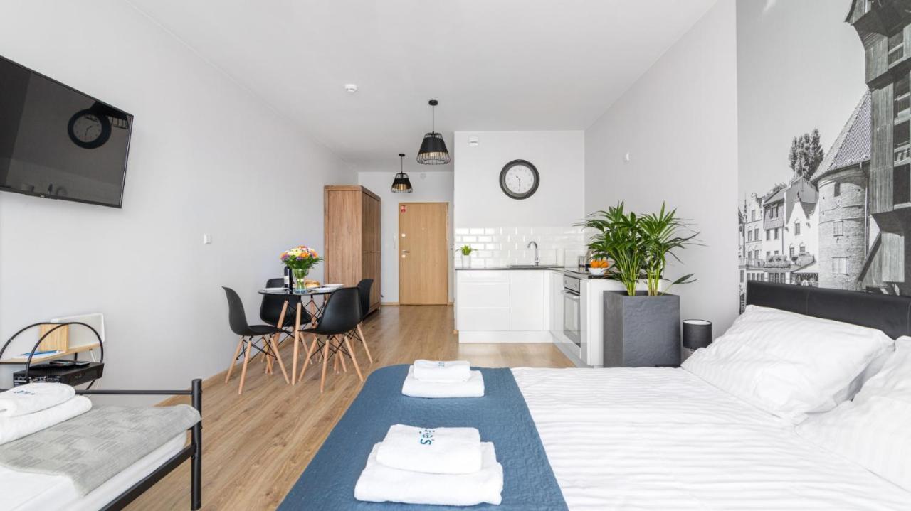 Relax Apartments - Gdansk Central & Parking ภายนอก รูปภาพ