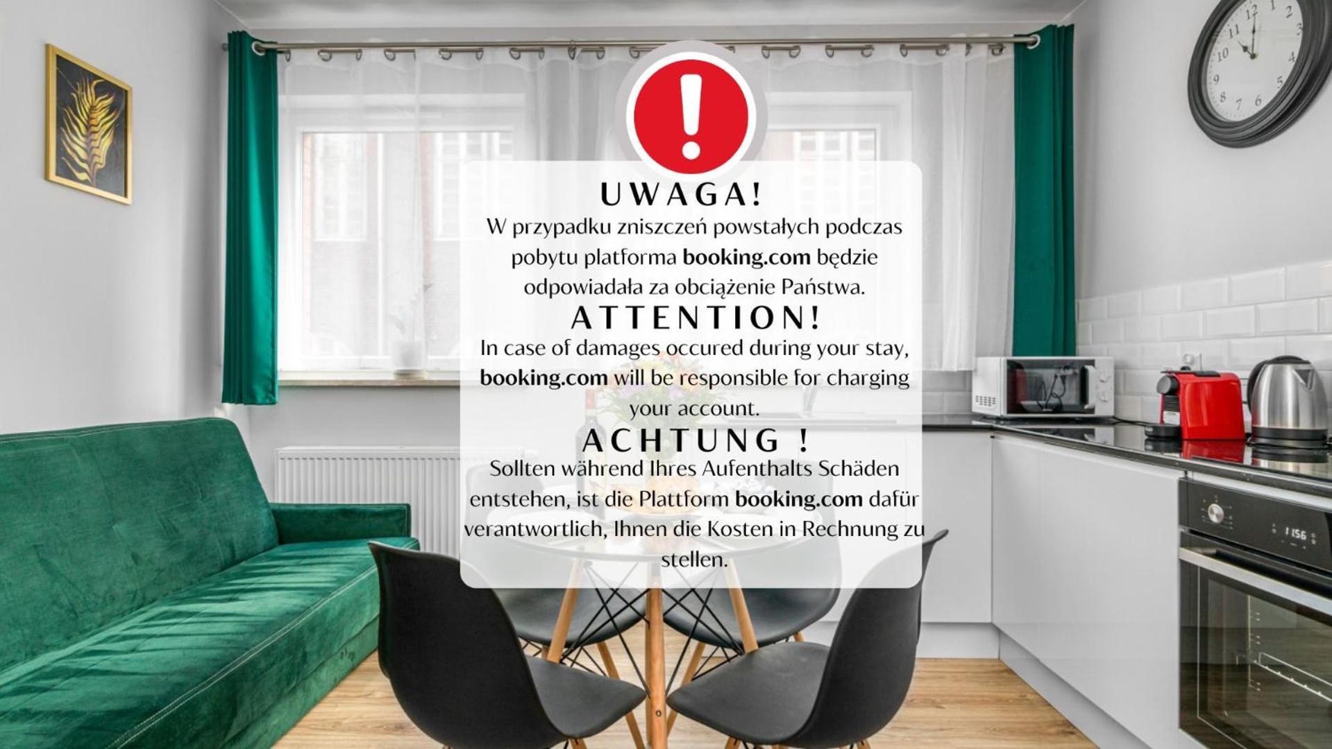 Relax Apartments - Gdansk Central & Parking ภายนอก รูปภาพ